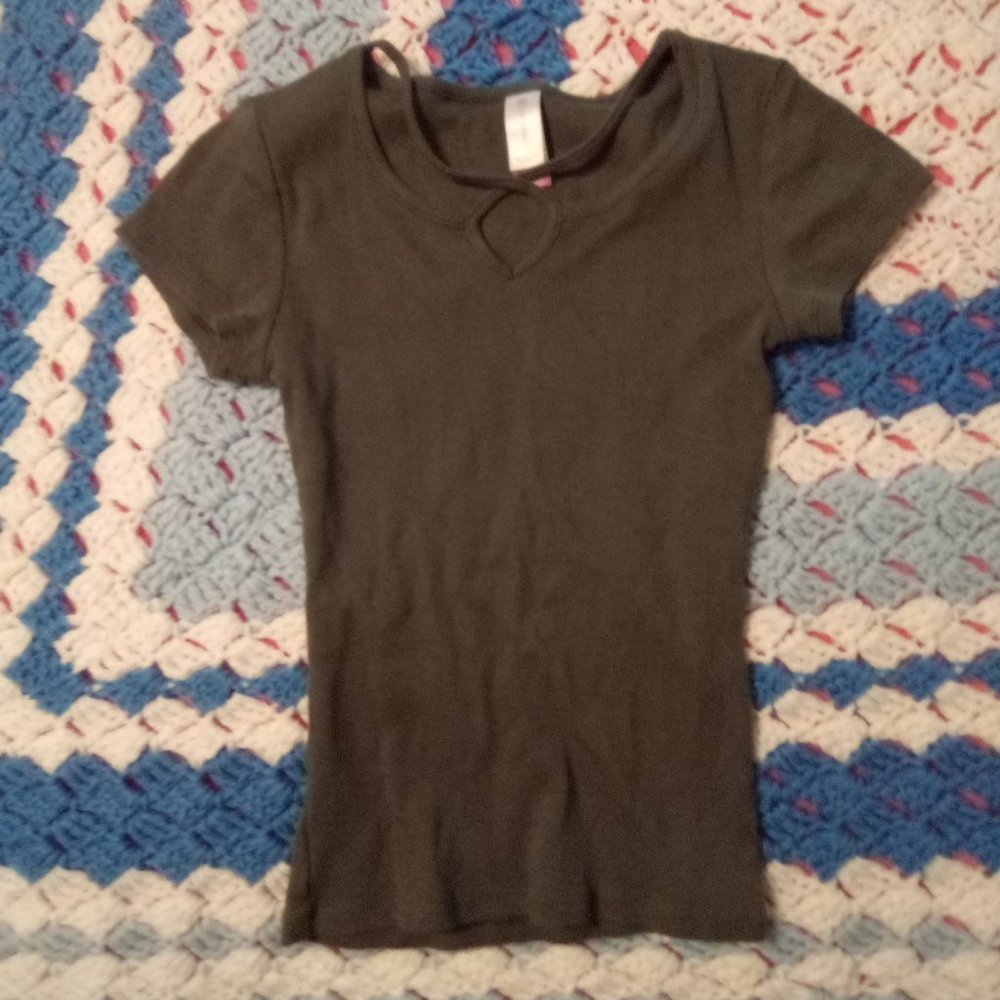 Green Criss-Cross Top